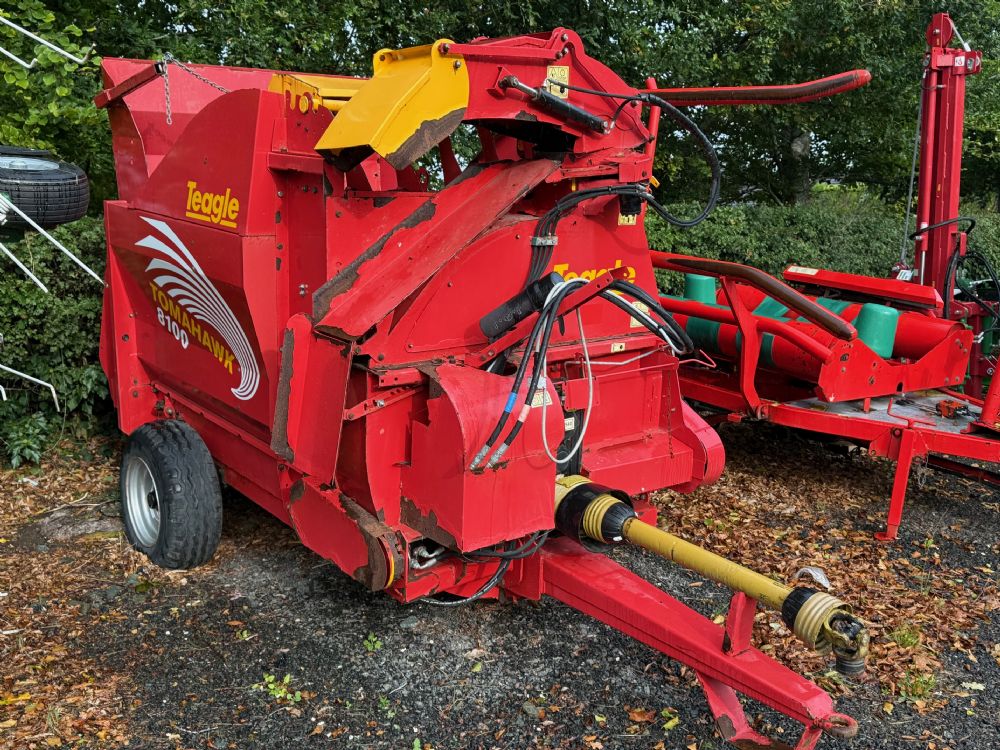 Teagle 8100 straw chopper